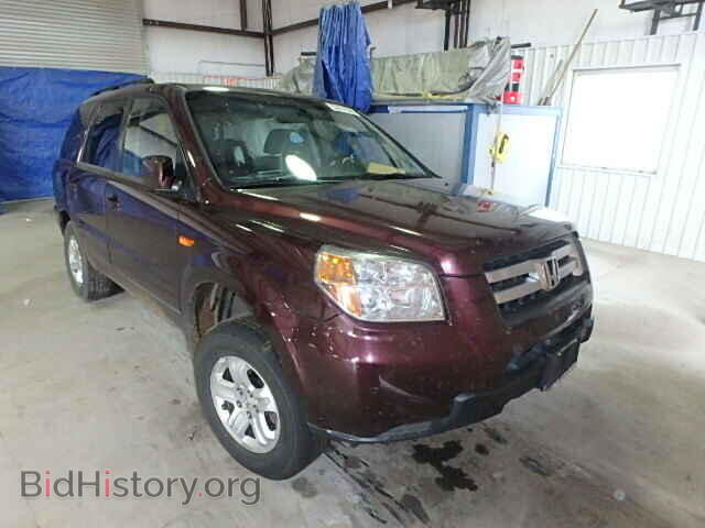 Photo 5FNYF18218B051999 - HONDA PILOT 2008