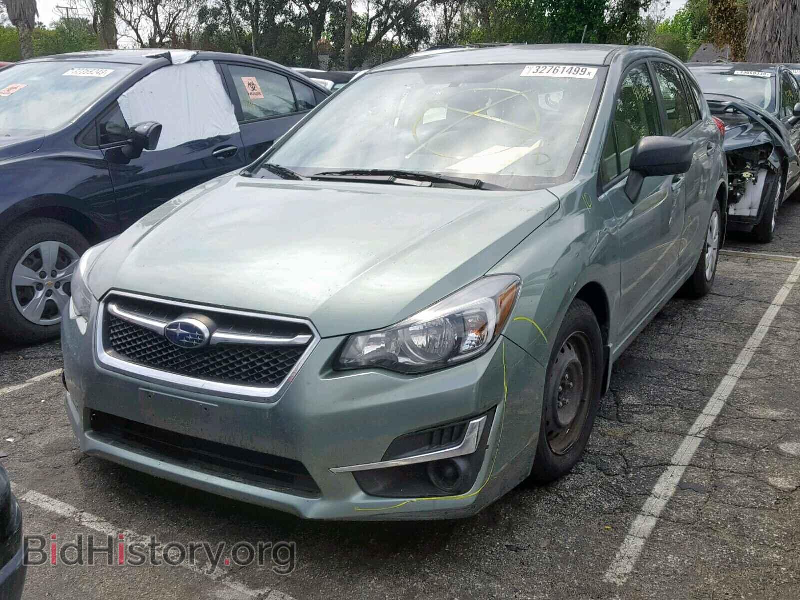 2016 SUBARU IMPREZA - VIN: JF1GPAA60GH261021 - Photo 2