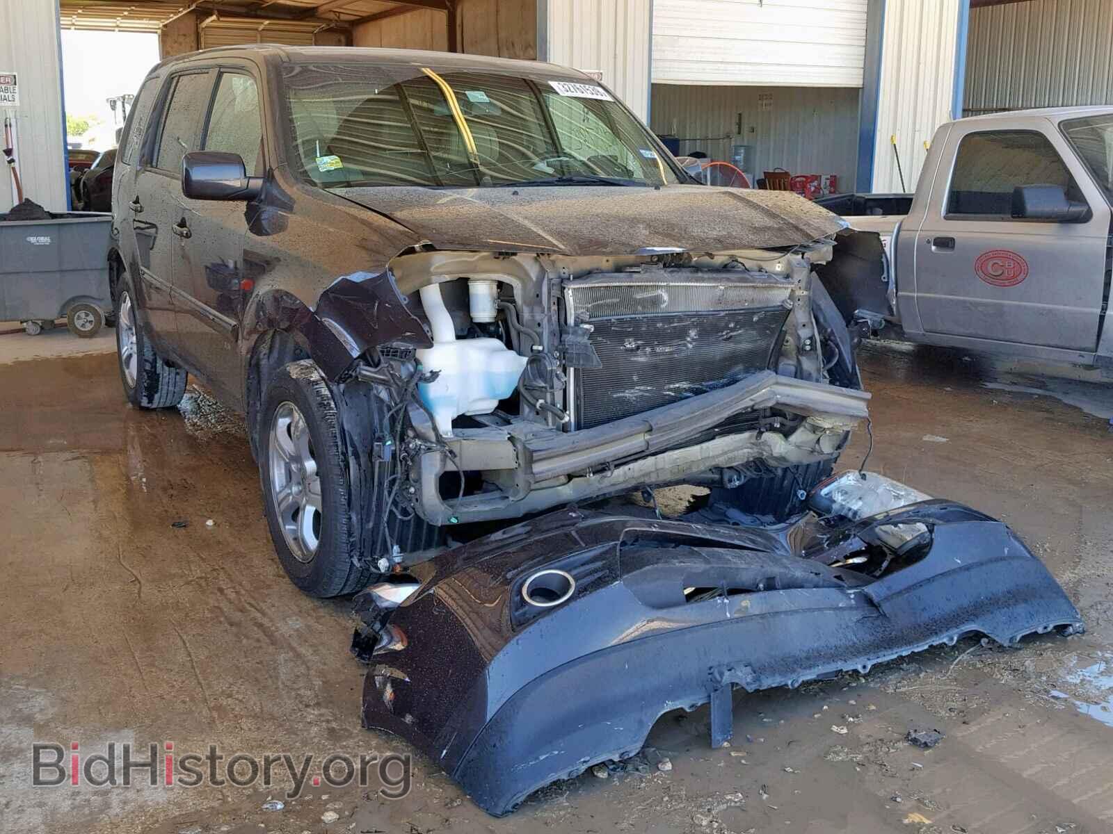 Photo 5FNYF3H57CB016298 - HONDA PILOT EXL 2012