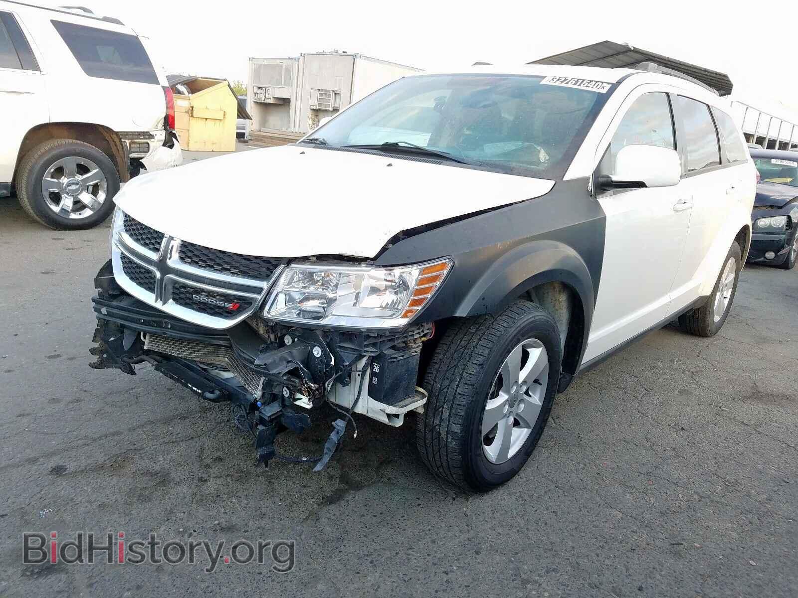 2012 DODGE JOURNEY - VIN: 3C4PDCBG2CT387088 - Фото 2