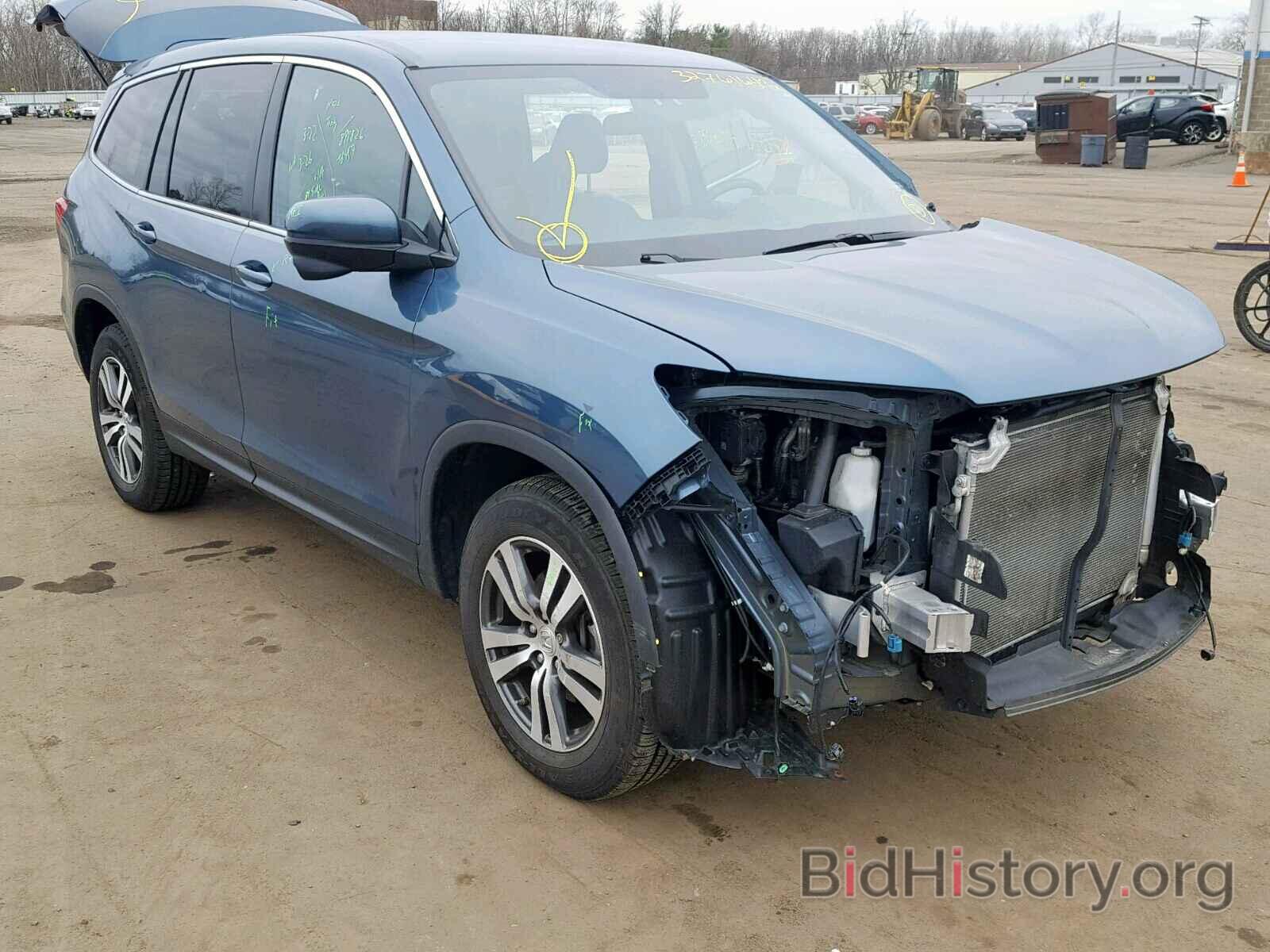 Photo 5FNYF6H38GB039370 - HONDA PILOT EX 2016