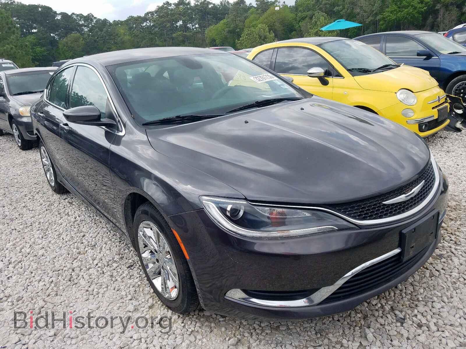 Фотография 1C3CCCAB2FN539760 - CHRYSLER 200 2015