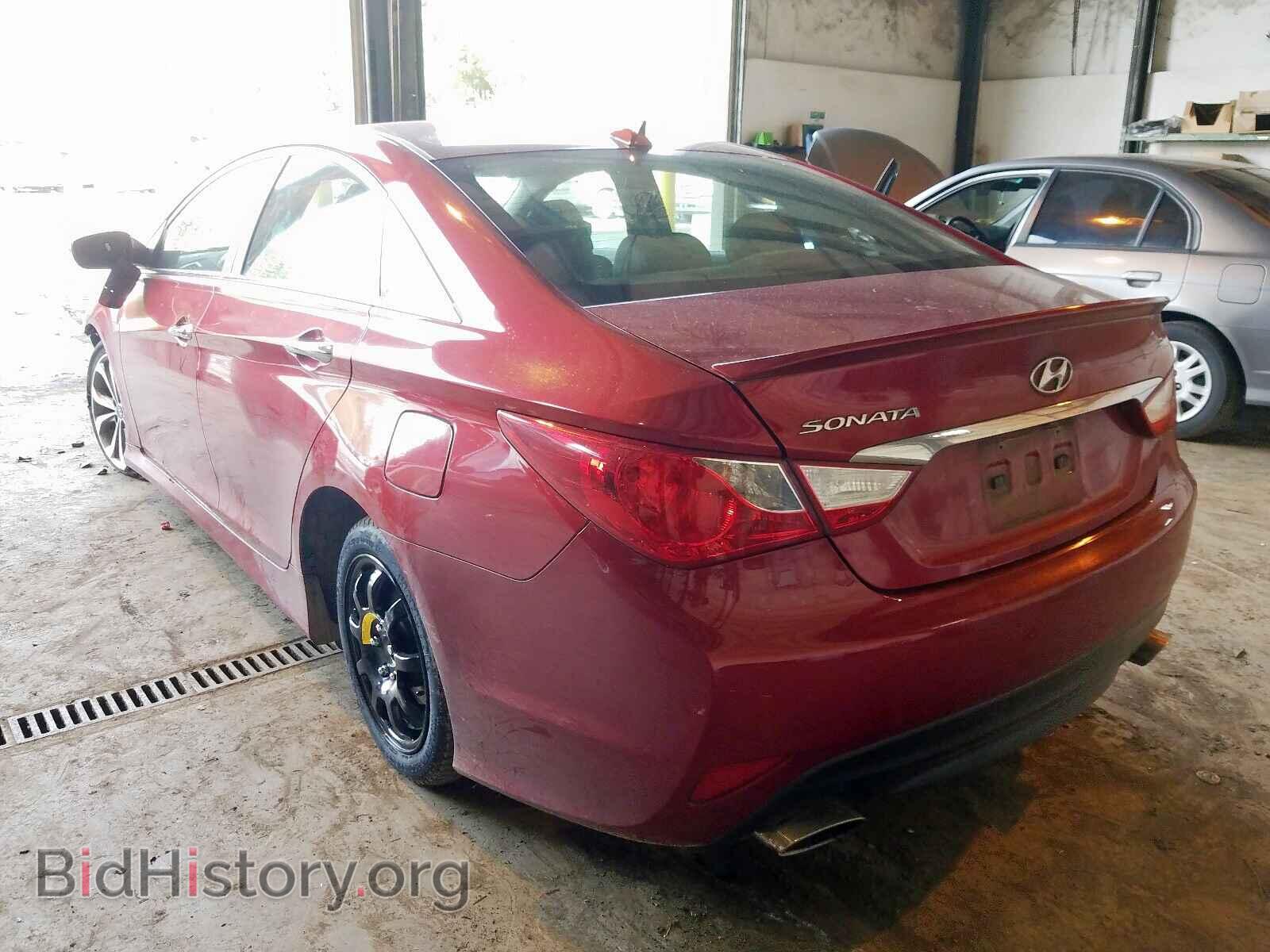 2014 HYUNDAI SONATA - VIN: 5NPEC4ACXEH849348 - Фото 3