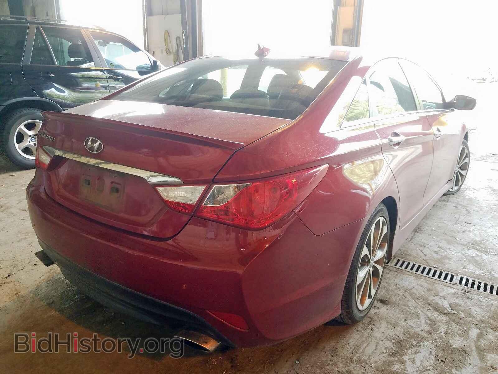 2014 HYUNDAI SONATA - VIN: 5NPEC4ACXEH849348 - Фото 4