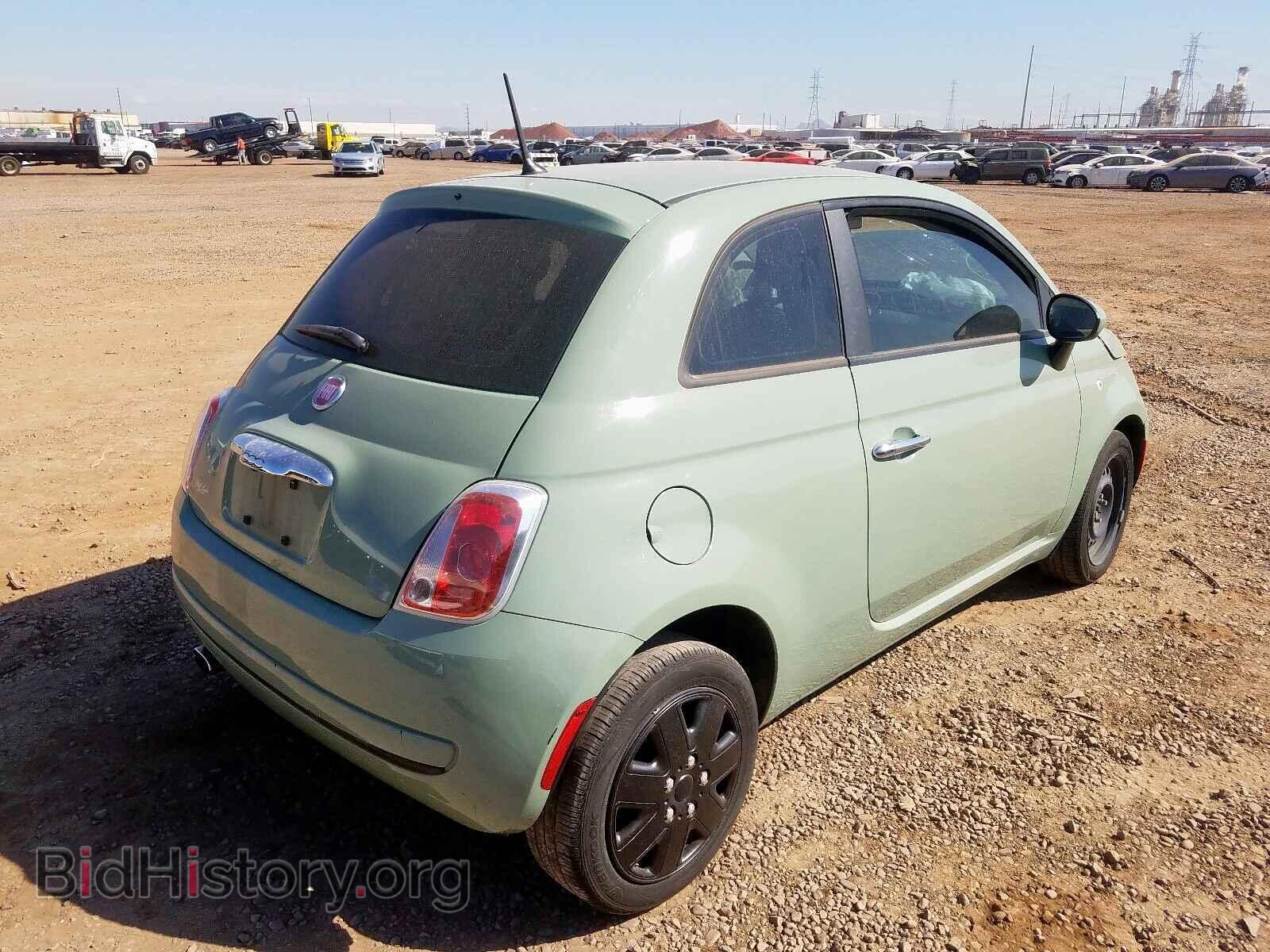 2012 FIAT 500 - VIN: 3C3CFFAR2CT385441 - Фото 4