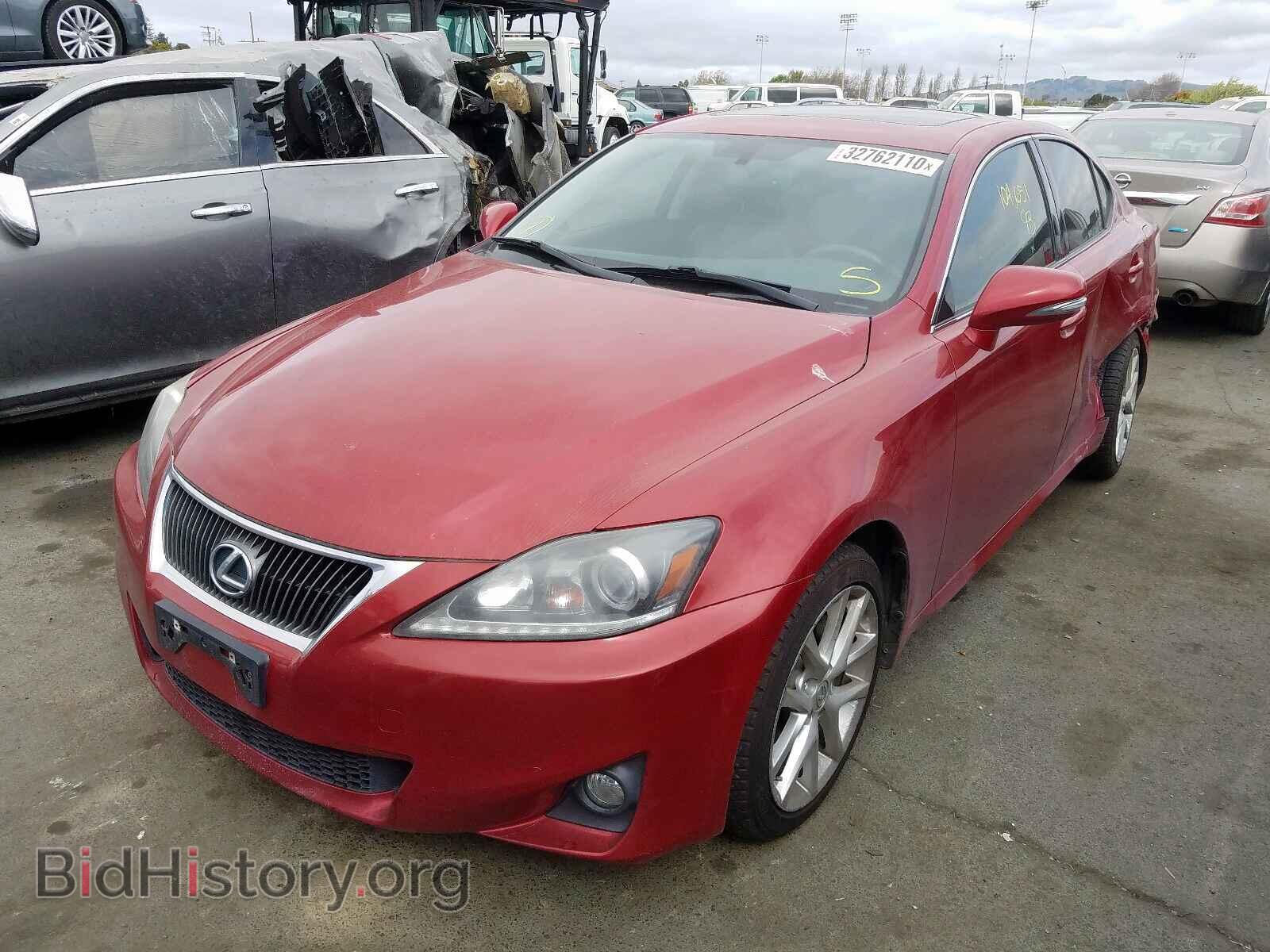 2011 LEXUS IS - VIN: JTHCF5C22B5051493 - Фото 2