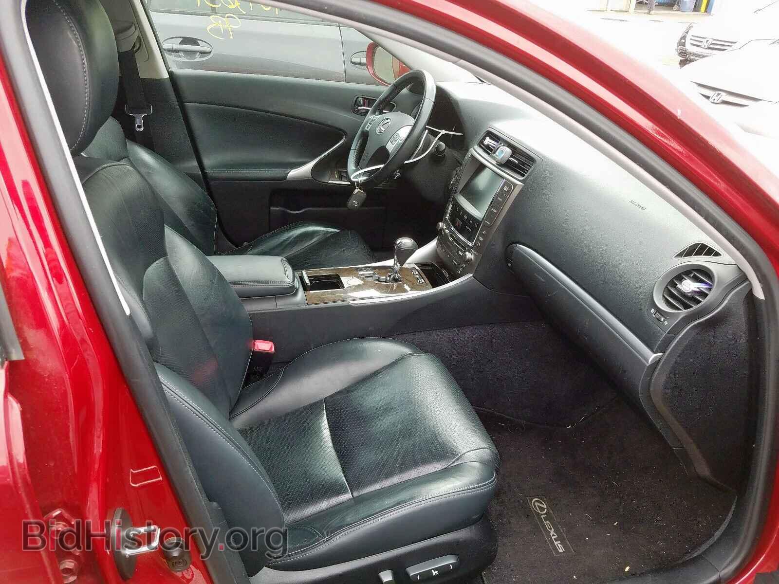 2011 LEXUS IS - VIN: JTHCF5C22B5051493 - Фото 5