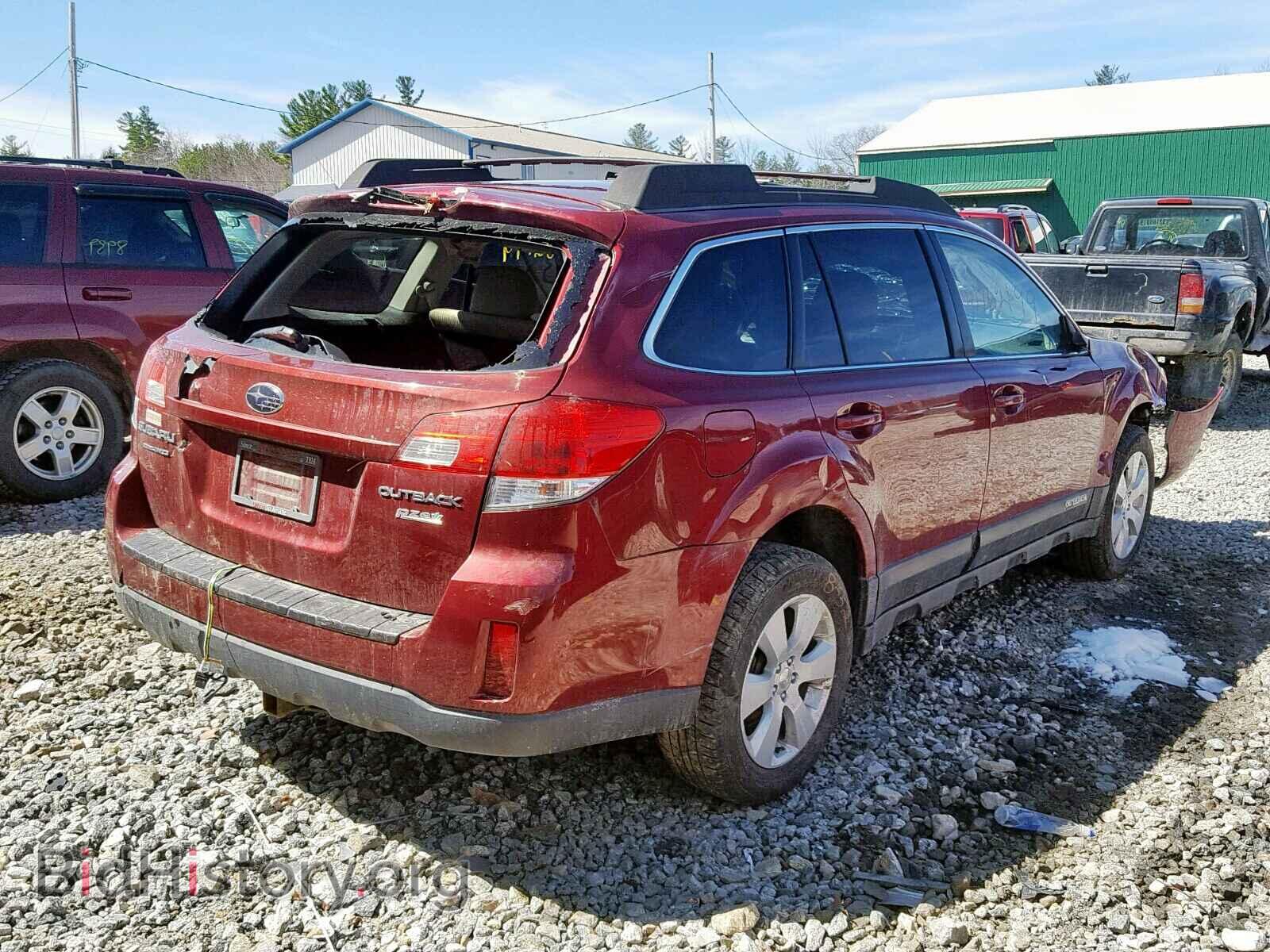 2011 SUBARU OUTBACK 2. - VIN: 4S4BRBCC2B1333101 - Photo 4