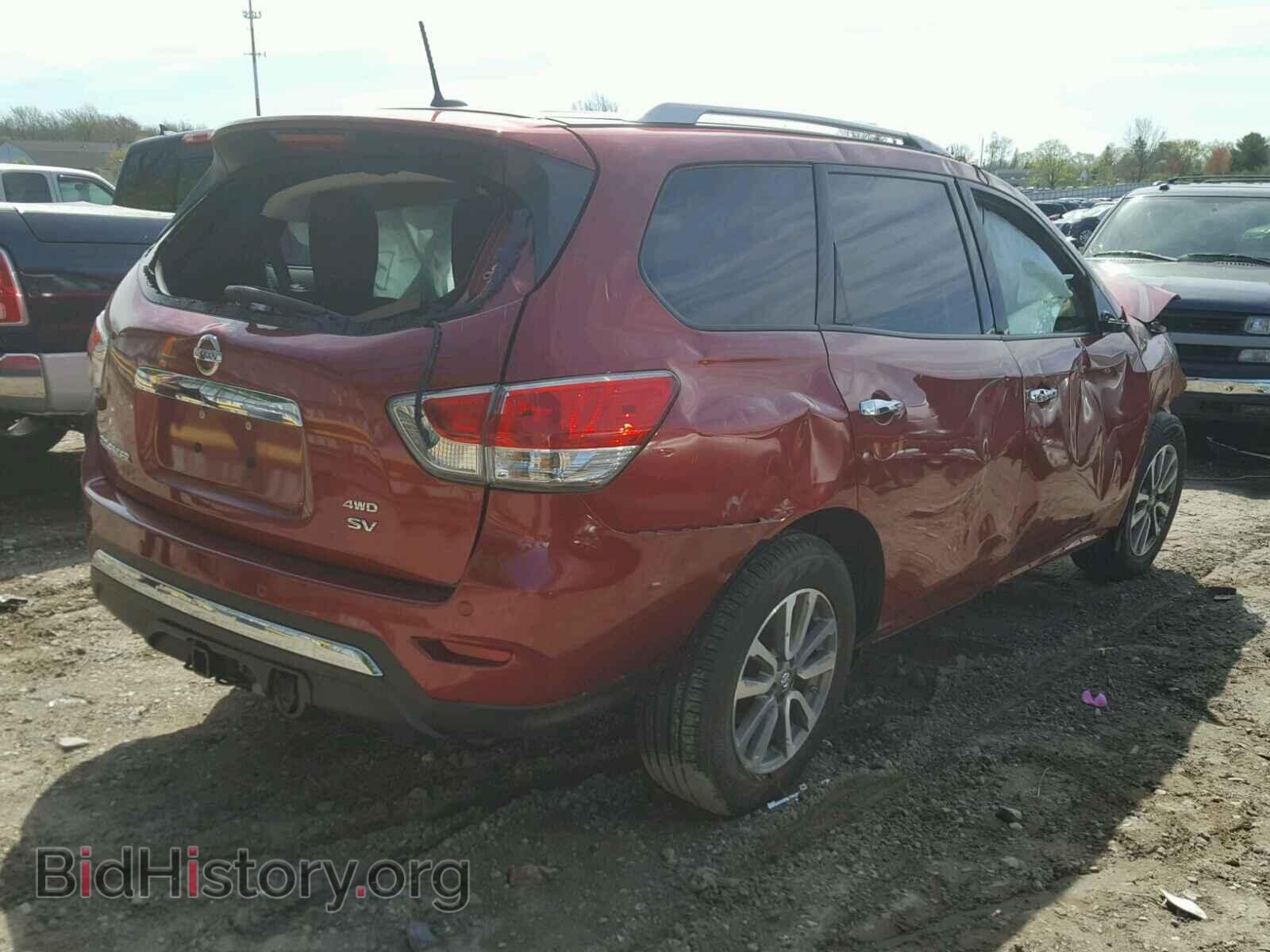 2014 NISSAN PATHFINDER - VIN: 5N1AR2MM5EC617608 - Фото 4