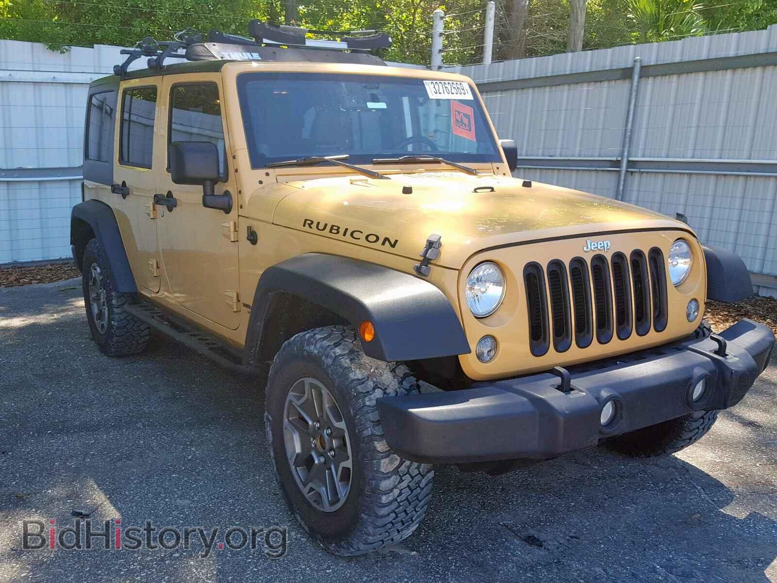 Фотография 1C4BJWFG1EL137614 - JEEP WRANGLER U 2014