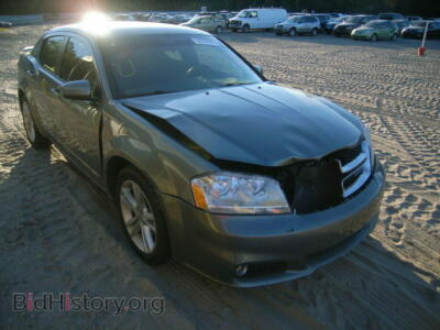 2011 Dodge AVENGER AVENGER MA, gray — VIN 1B3BD1FG1BN584603, Copart