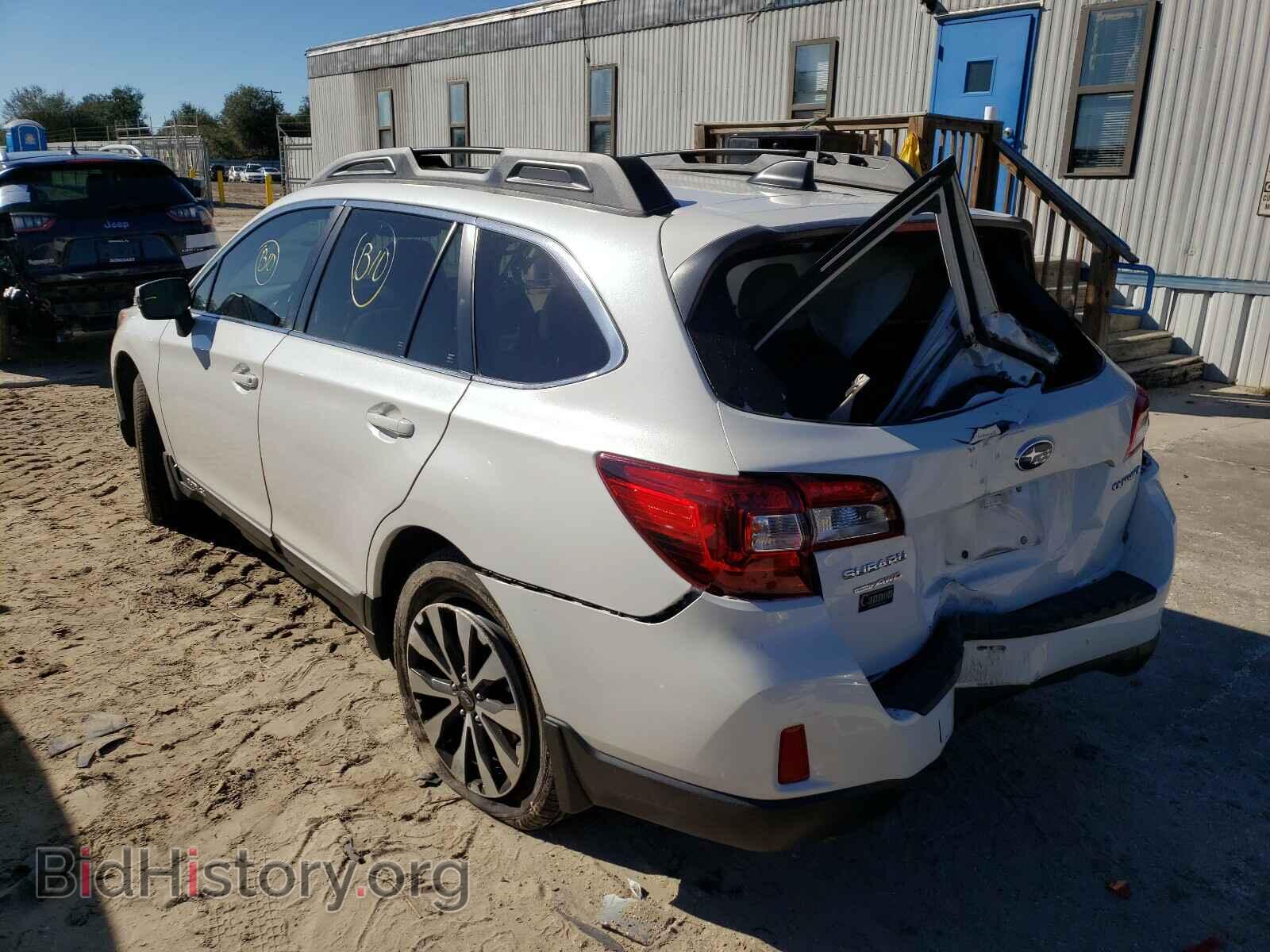 2016 SUBARU OUTBACK - VIN: 4S4BSBNC7G3321099 - Фото 3