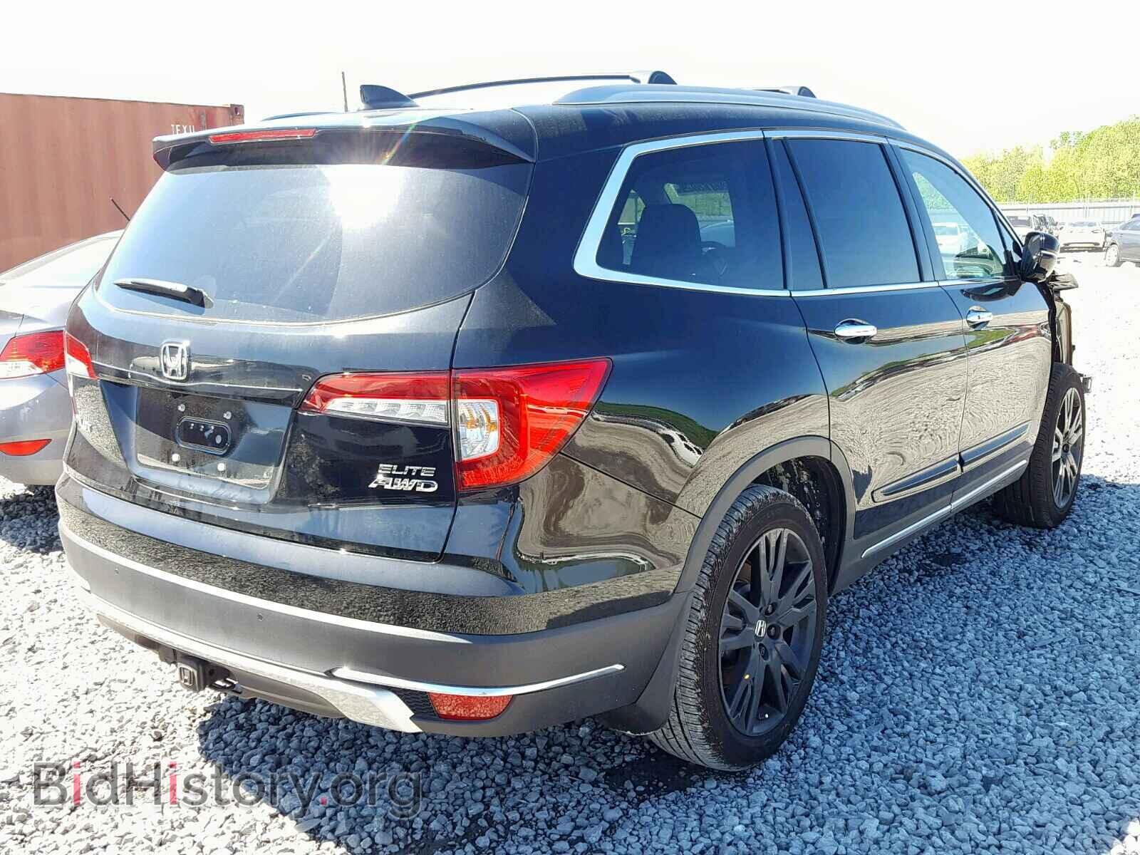 2019 HONDA PILOT ELIT - VIN: 5FNYF6H08KB015844 - Photo 4