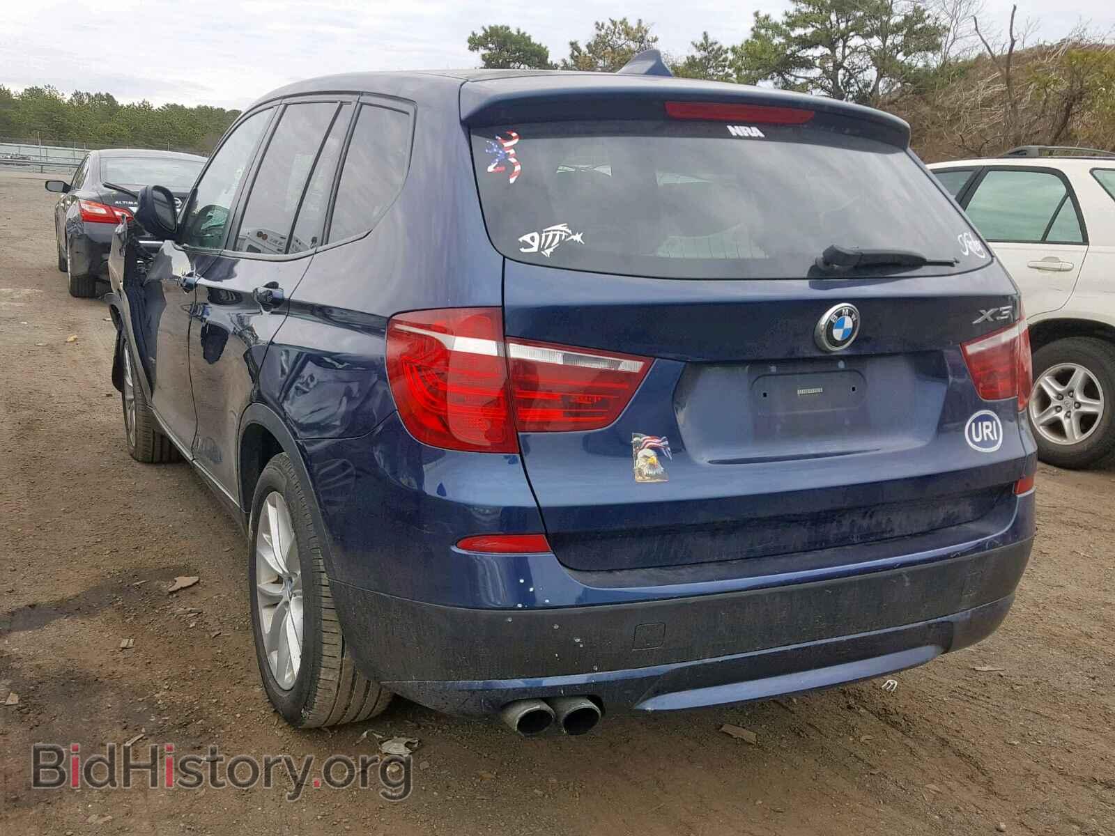 2013 BMW X3 - VIN: 5UXWX9C51D0A24459 - Фото 3