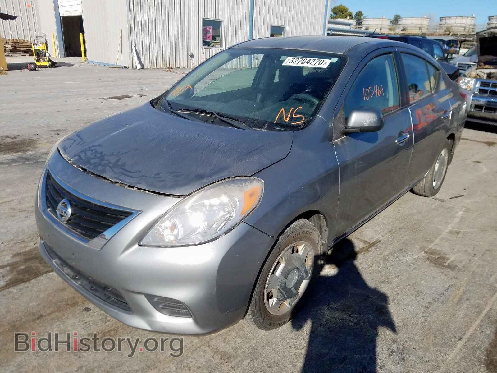 2012 NISSAN VERSA - VIN: 3N1CN7AP4CL857712 - Фото 2