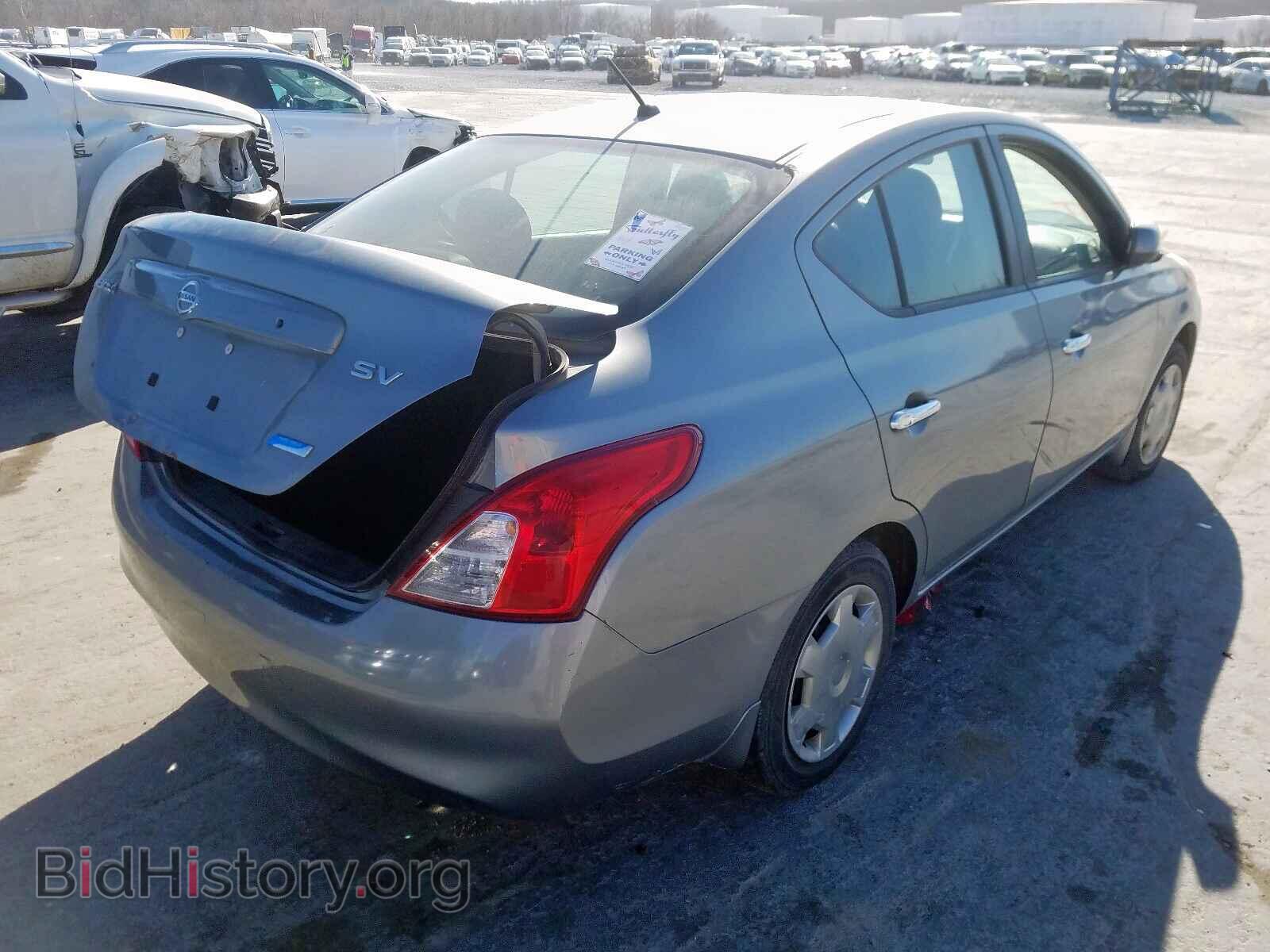 2012 NISSAN VERSA - VIN: 3N1CN7AP4CL857712 - Фото 4