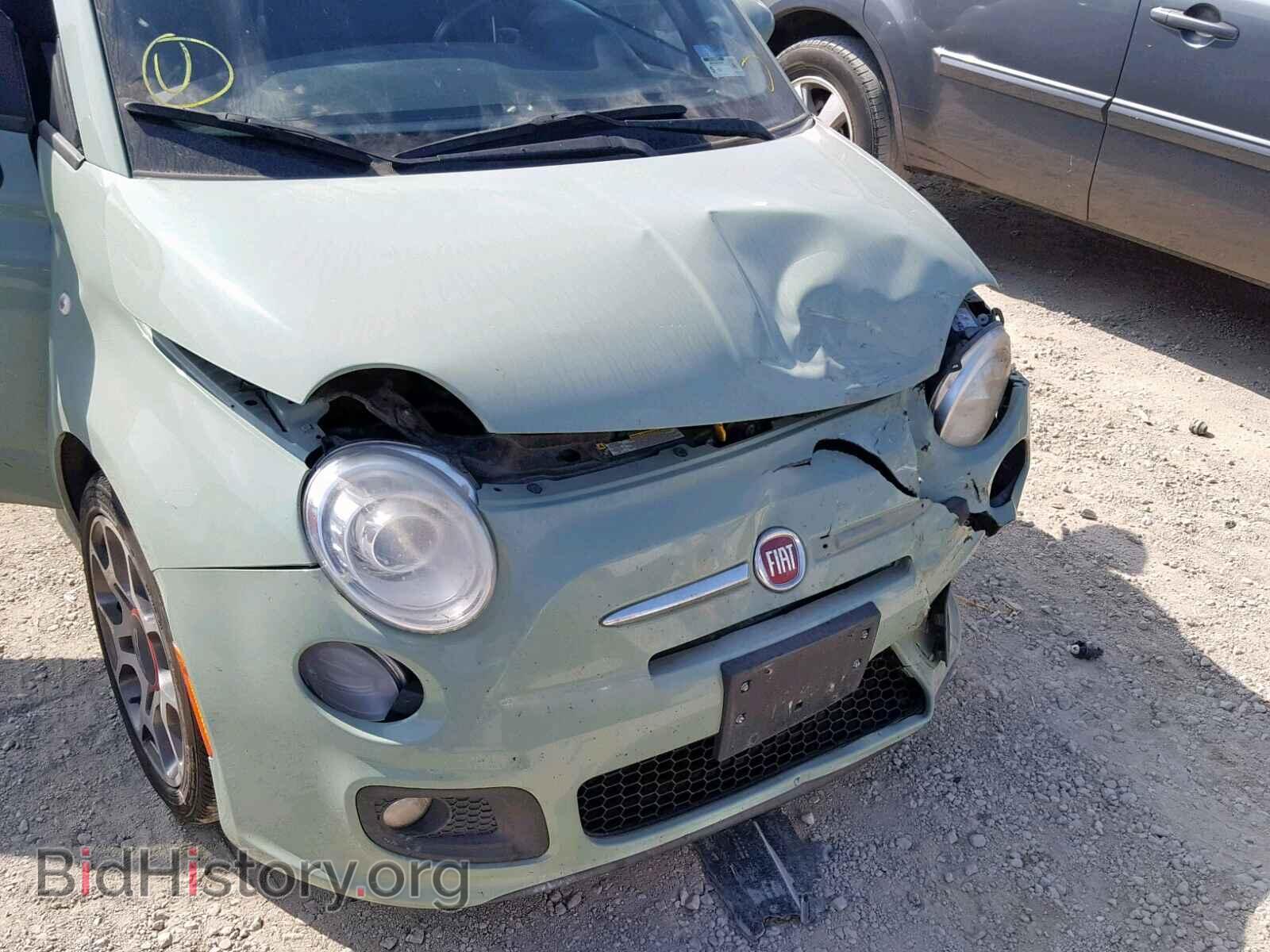 2012 FIAT 500 - VIN: 3C3CFFBR3CT211487 - Фото 9