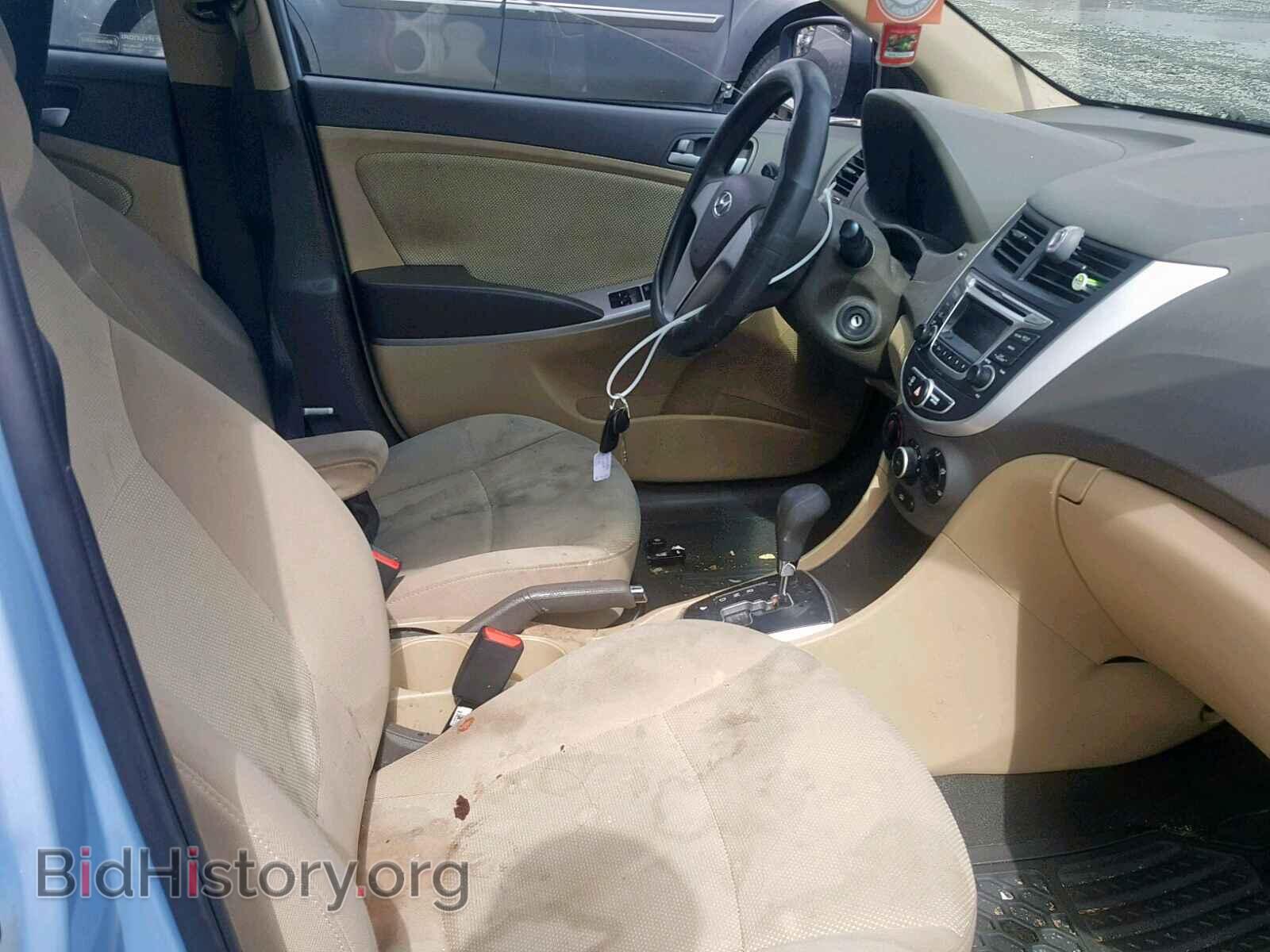 2014 HYUNDAI ACCENT - VIN: KMHCT4AE4EU687372 - Фото 5
