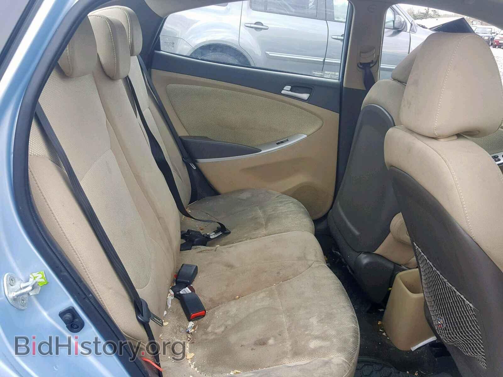 2014 HYUNDAI ACCENT - VIN: KMHCT4AE4EU687372 - Фото 6