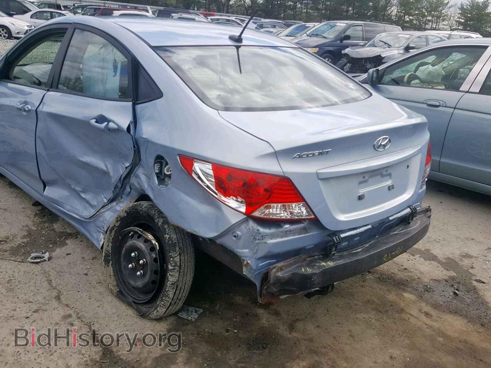 2014 HYUNDAI ACCENT - VIN: KMHCT4AE4EU687372 - Фото 9