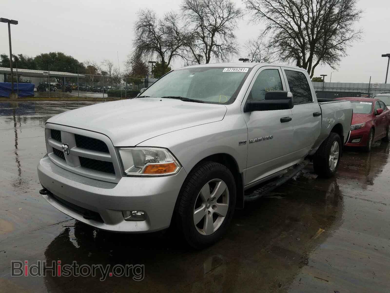 2012 DODGE RAM 1500 - VIN: 1C6RD7KT7CS253991 - Фото 2