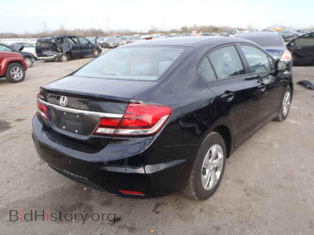 2013 HONDA CIVIC - VIN: 19XFB2F54DE085182 - Фото 4