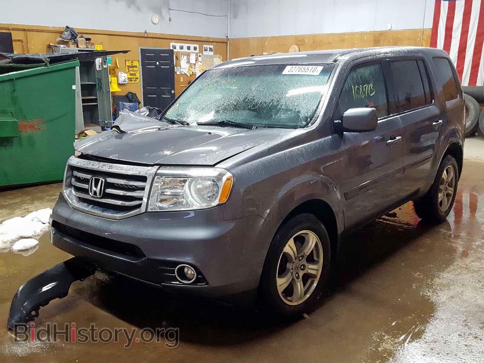 2014 HONDA PILOT - VIN: 5FNYF4H40EB016000 - Фото 2