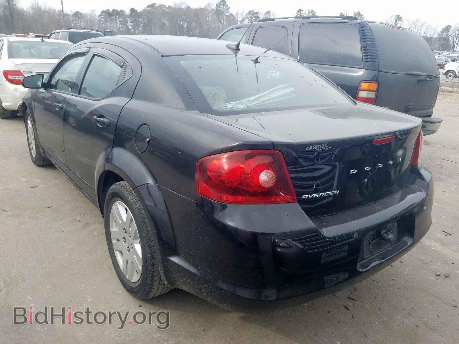 2012 DODGE AVENGER - VIN: 1C3CDZAB4CN146774 - Фото 3