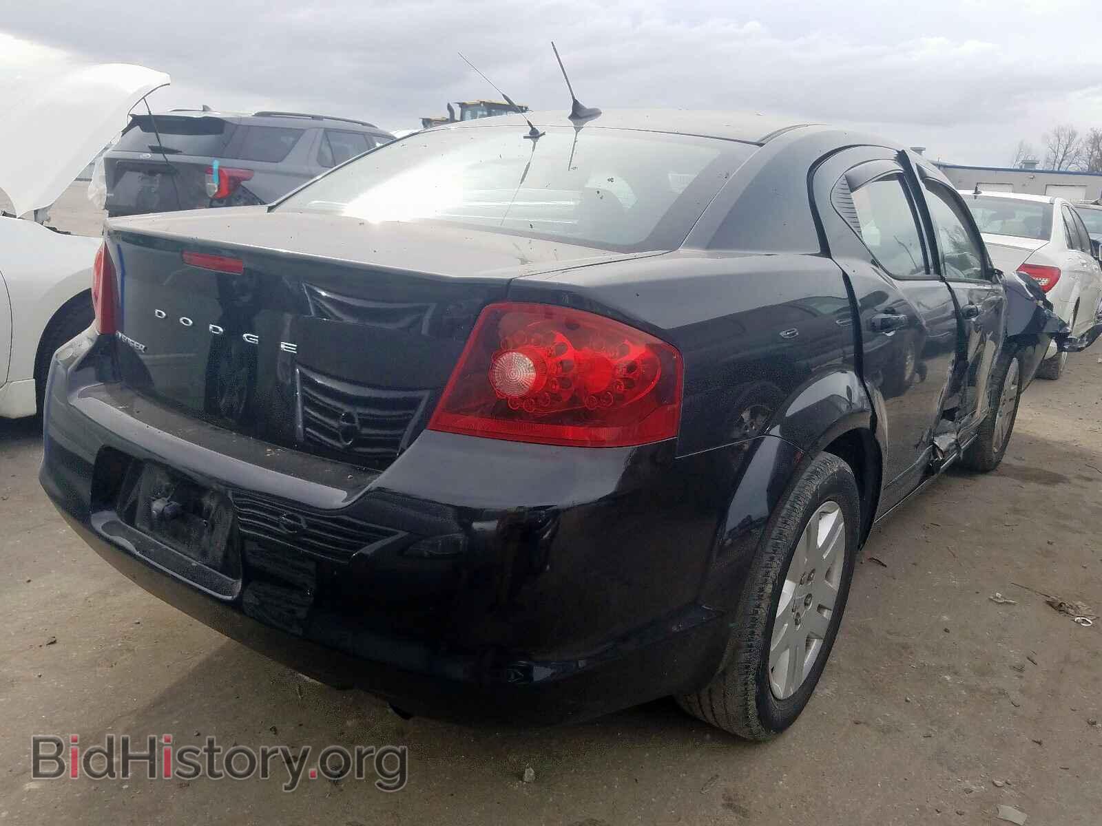 2012 DODGE AVENGER - VIN: 1C3CDZAB4CN146774 - Фото 4