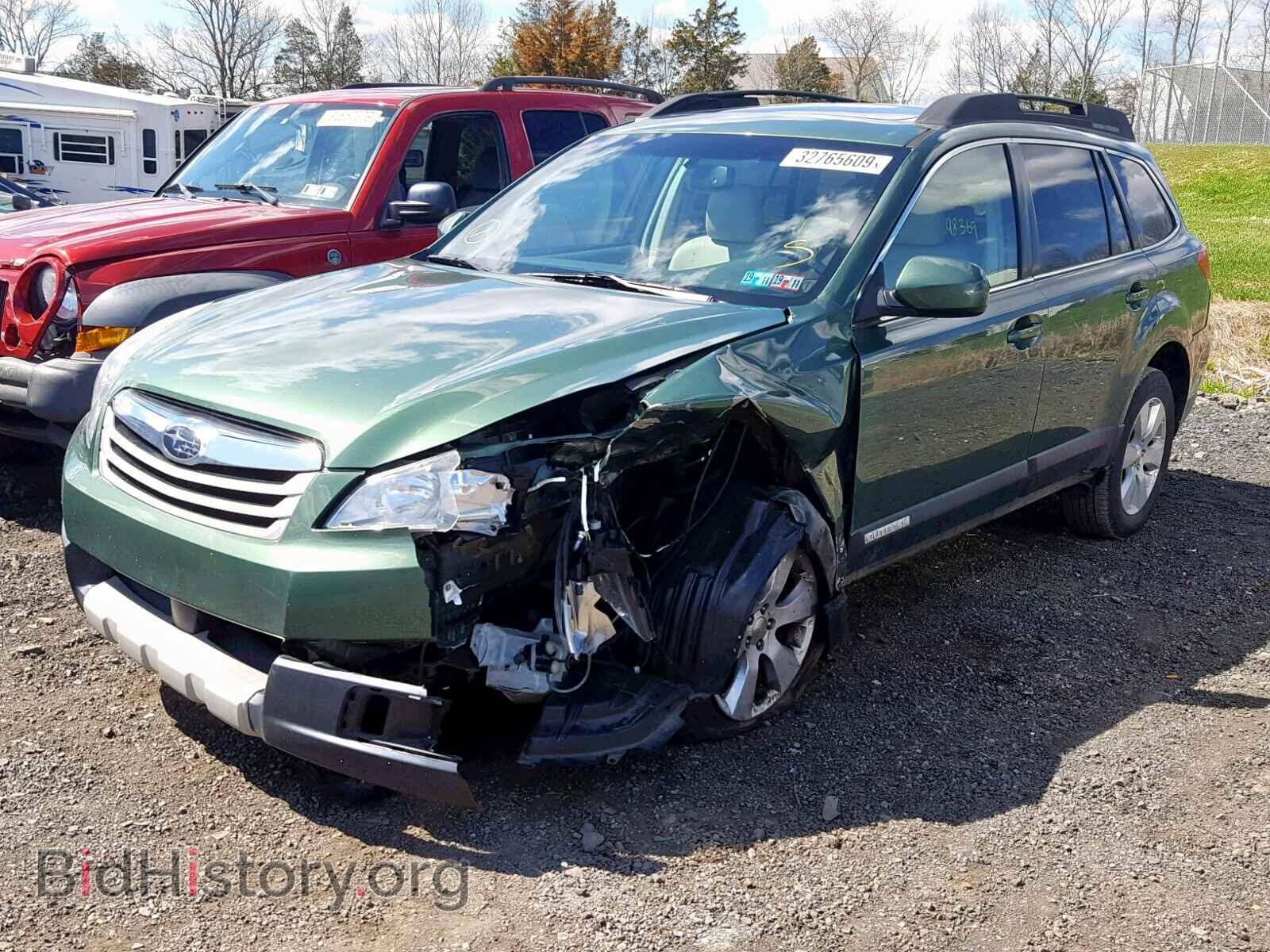 2011 SUBARU OUTBACK 2. - VIN: 4S4BRBKC0B3347875 - Photo 2