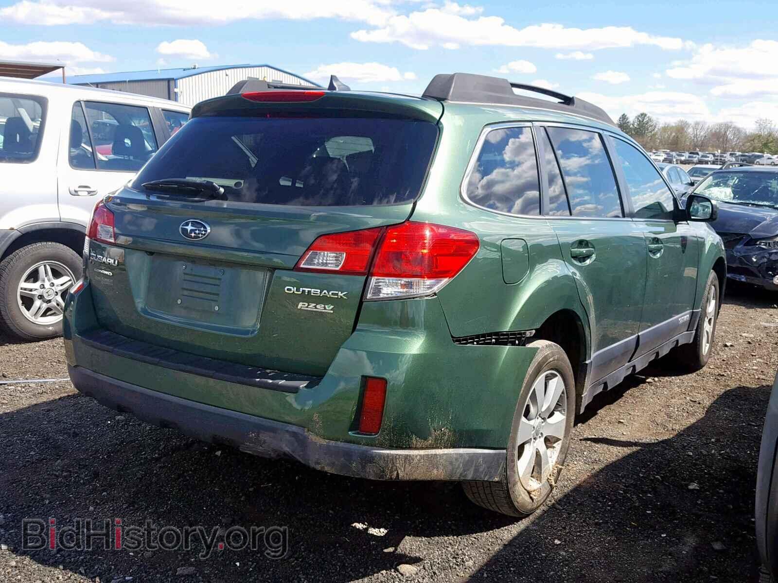 2011 SUBARU OUTBACK 2. - VIN: 4S4BRBKC0B3347875 - Photo 4