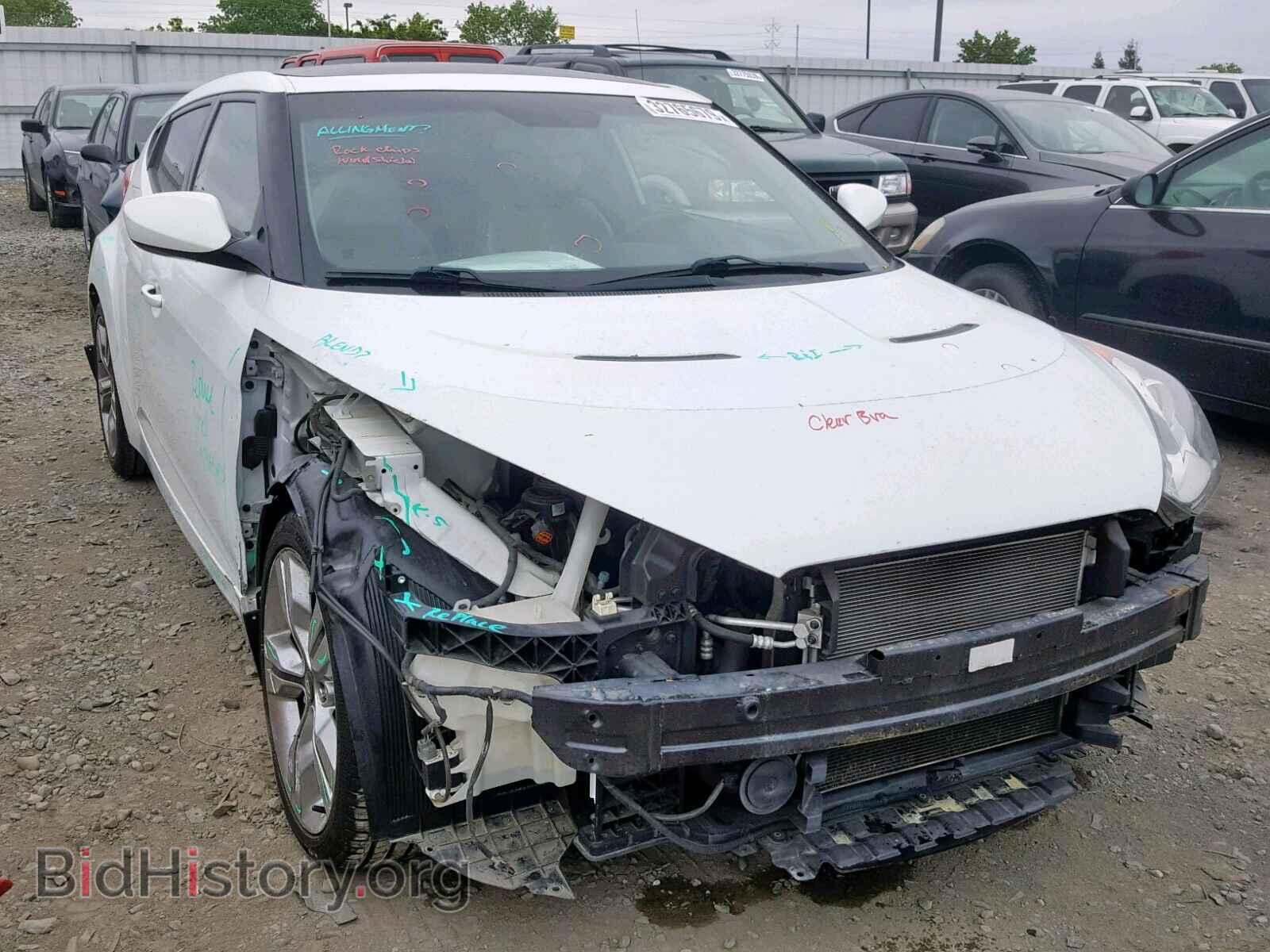 Photo KMHTC6AD9CU044161 - HYUNDAI VELOSTER 2012