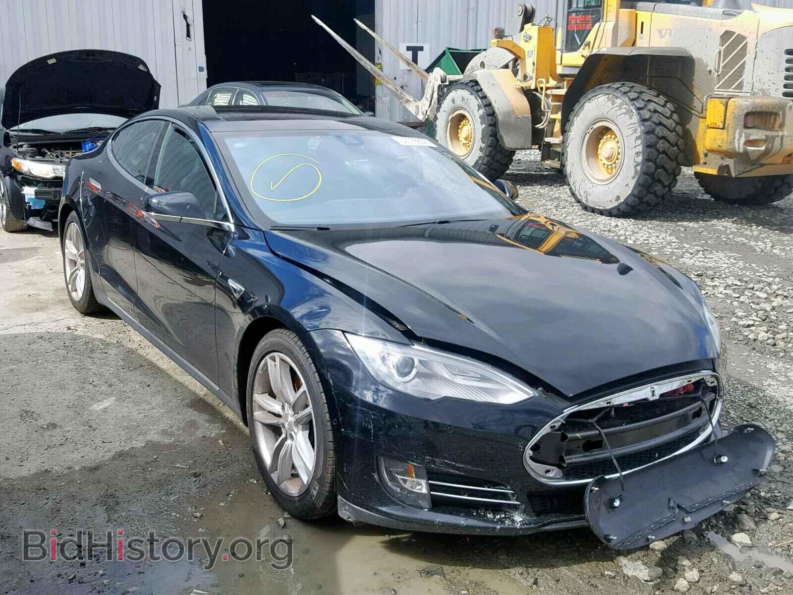 Photo 5YJSA1H22FF082406 - TESLA MODEL S 85 2015