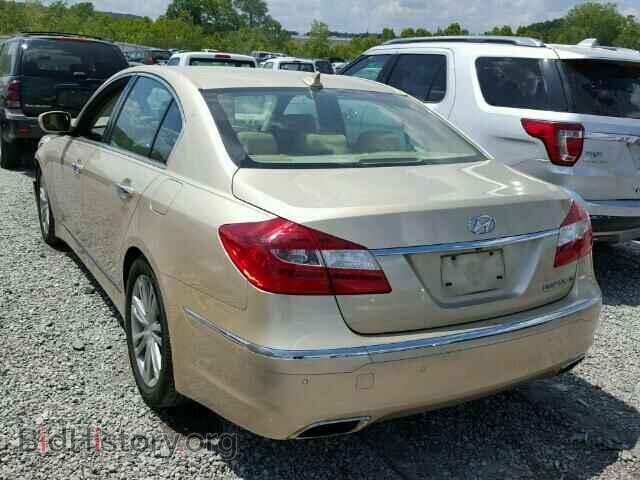 2012 HYUNDAI GENESIS - VIN: KMHGC4DF7CU175088 - Фото 3