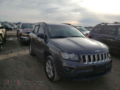 2014 Jeep COMPASS Compass SP, gray — VIN 1C4NJDBBXED769100, Copart