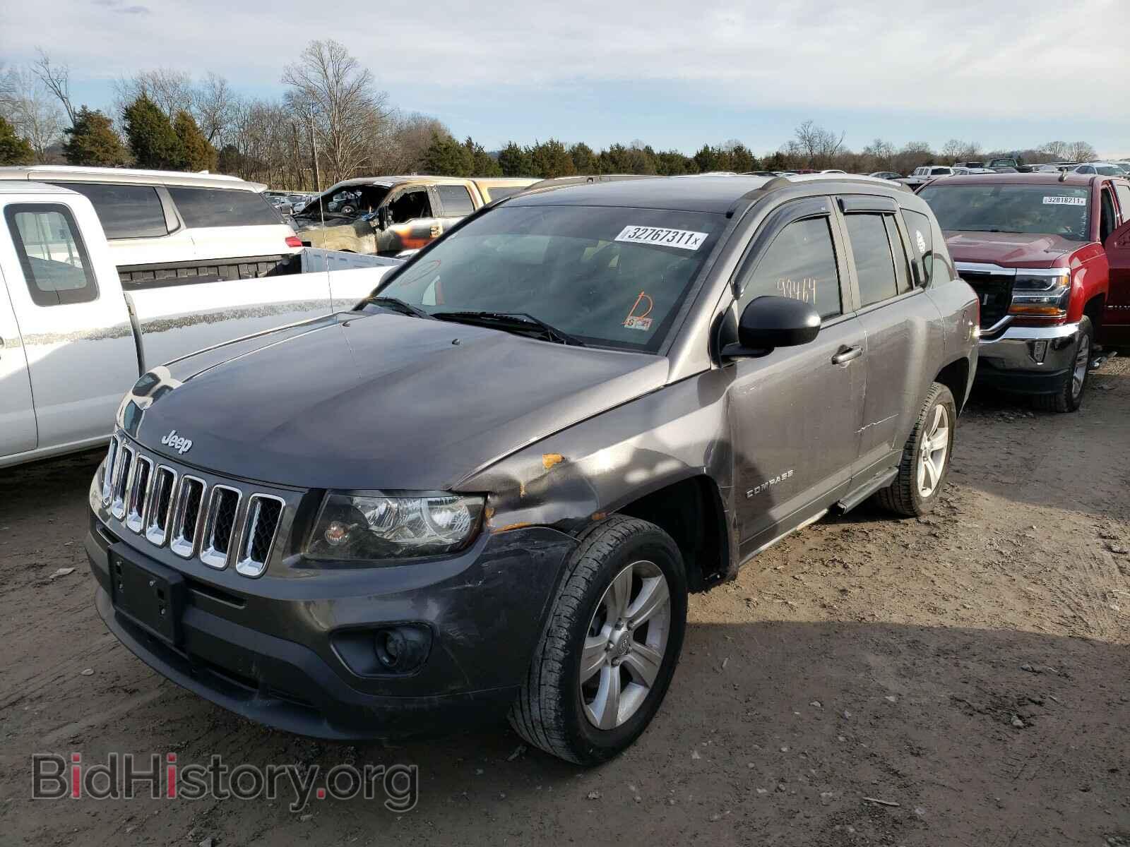 2014 JEEP COMPASS - VIN: 1C4NJDBBXED769100 - Фото 2