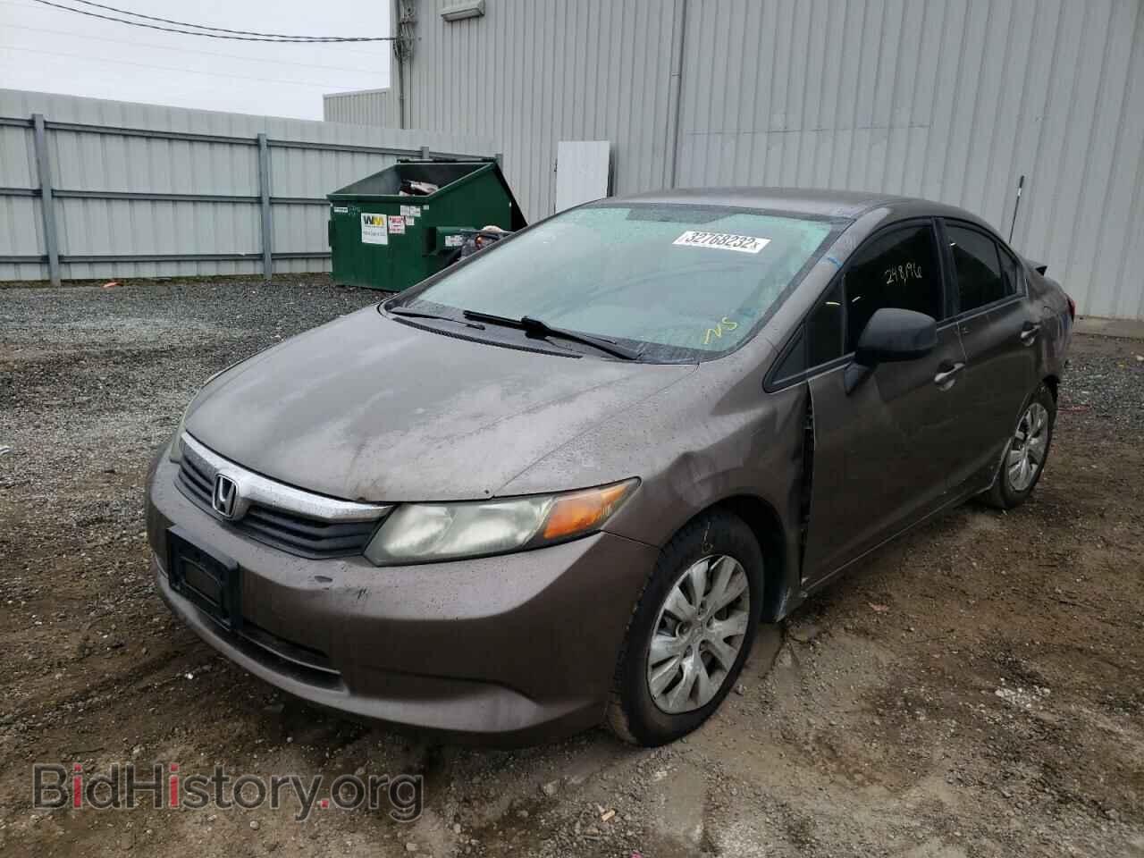 2012 HONDA CIVIC - VIN: 2HGFB2F59CH543495 - Фото 2