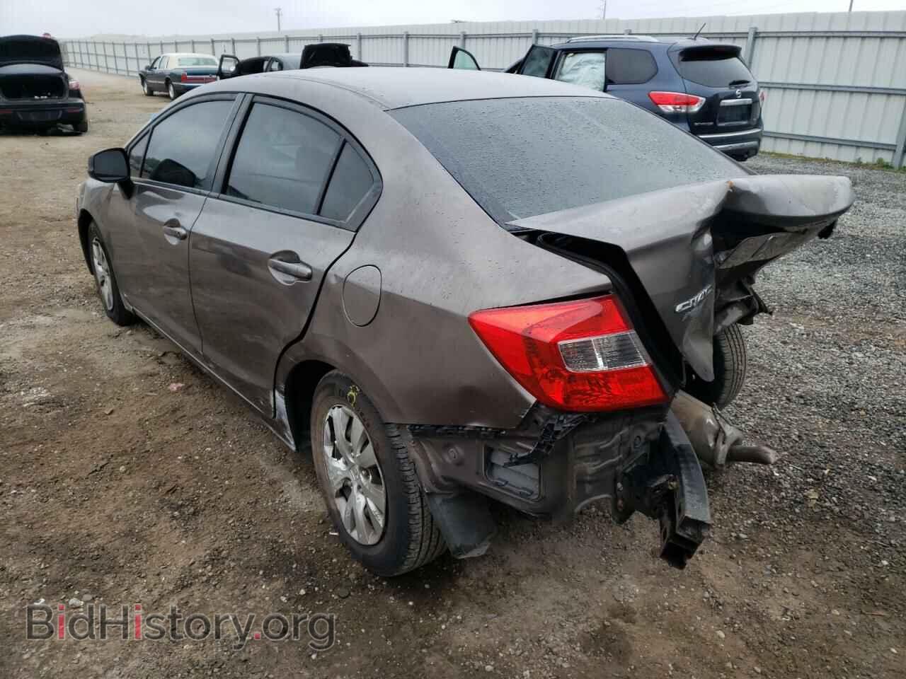 2012 HONDA CIVIC - VIN: 2HGFB2F59CH543495 - Фото 3