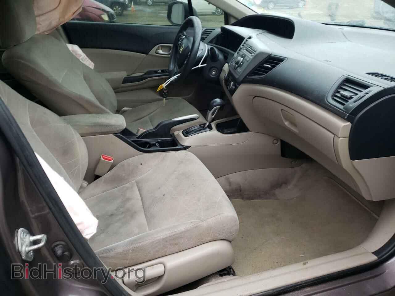 2012 HONDA CIVIC - VIN: 2HGFB2F59CH543495 - Фото 5