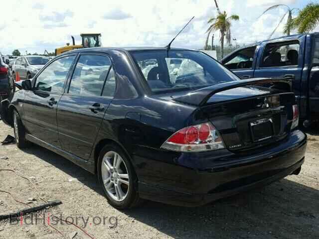 2006 MITSUBISHI LANCER - VIN: JA3AJ66F26U009122 - Фото 3