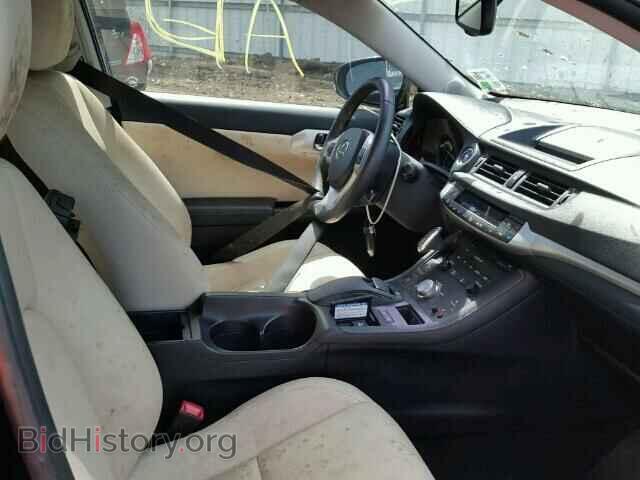 2012 LEXUS CT 200 - VIN: JTHKD5BH8C2084444 - Фото 5