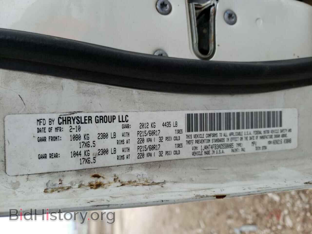 2010 JEEP COMPASS - VIN: 1J4NT4FB3AD558085 - Photo 10