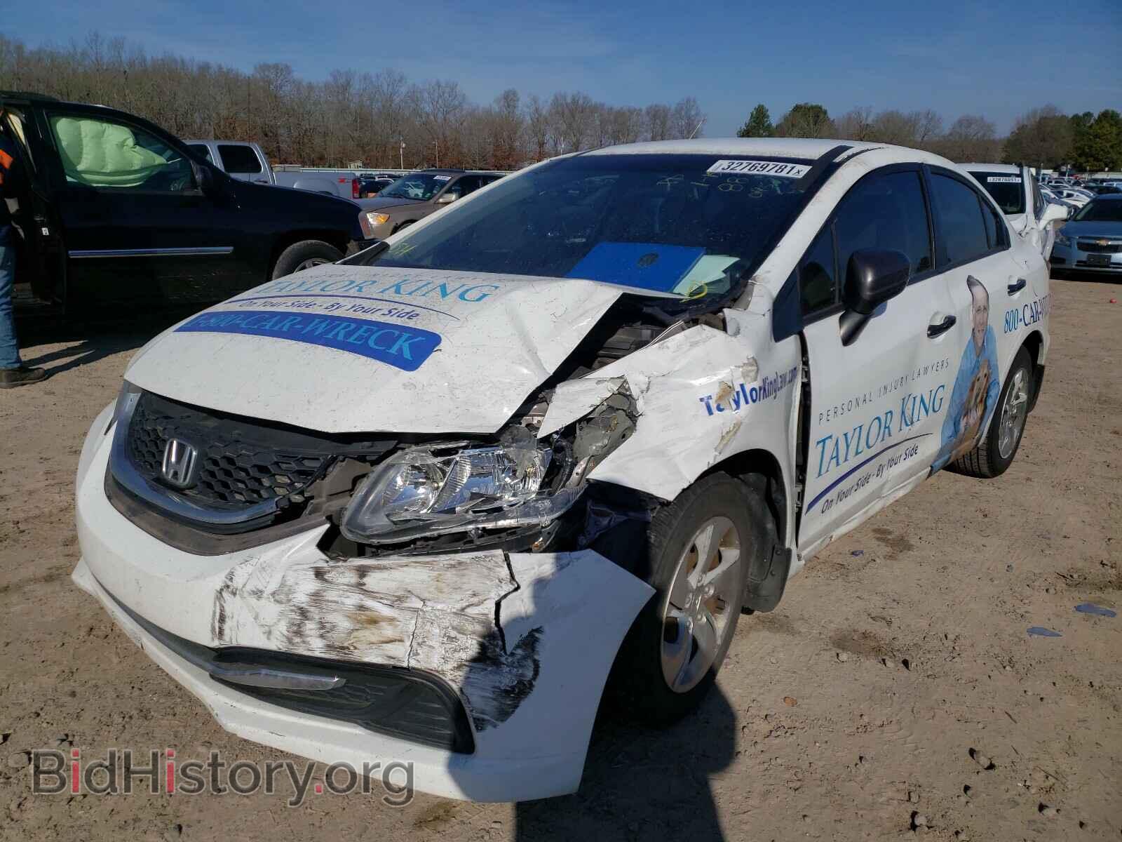 2015 HONDA CIVIC - VIN: 19XFB2F50FE095775 - Фото 2