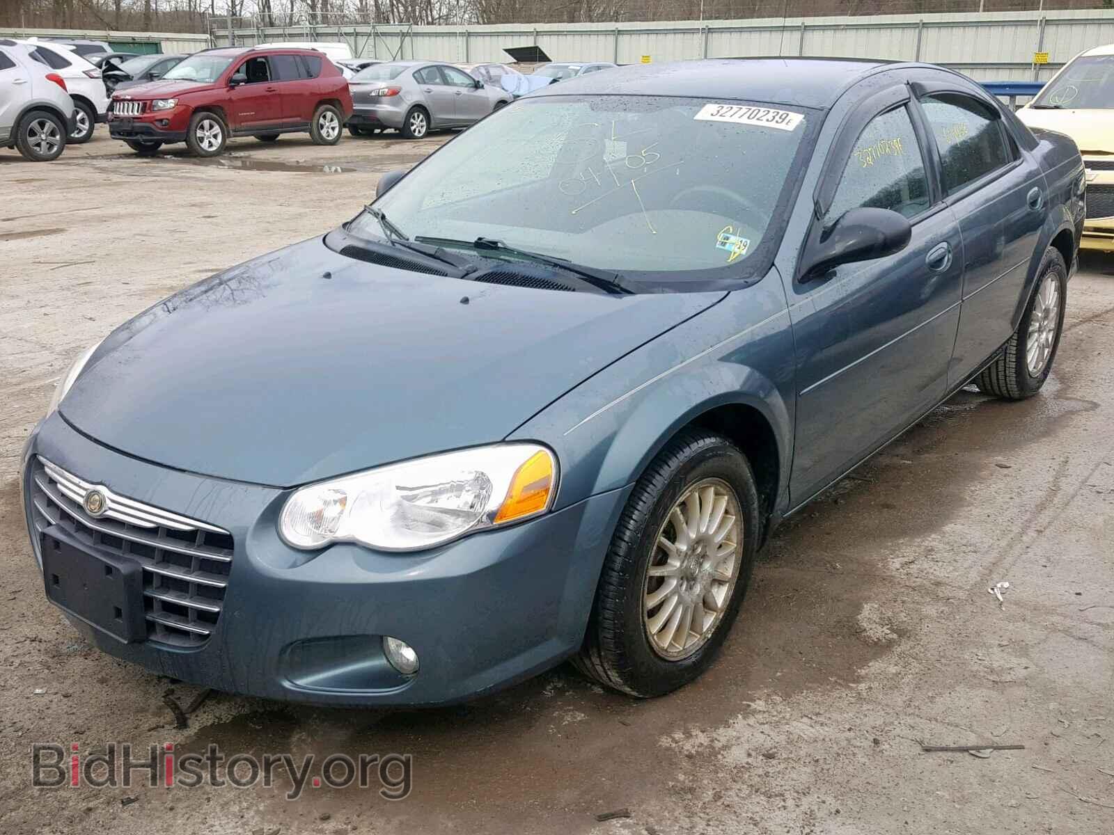 2006 CHRYSLER SEBRING - VIN: 1C3EL56R86N125439 - Фото 2