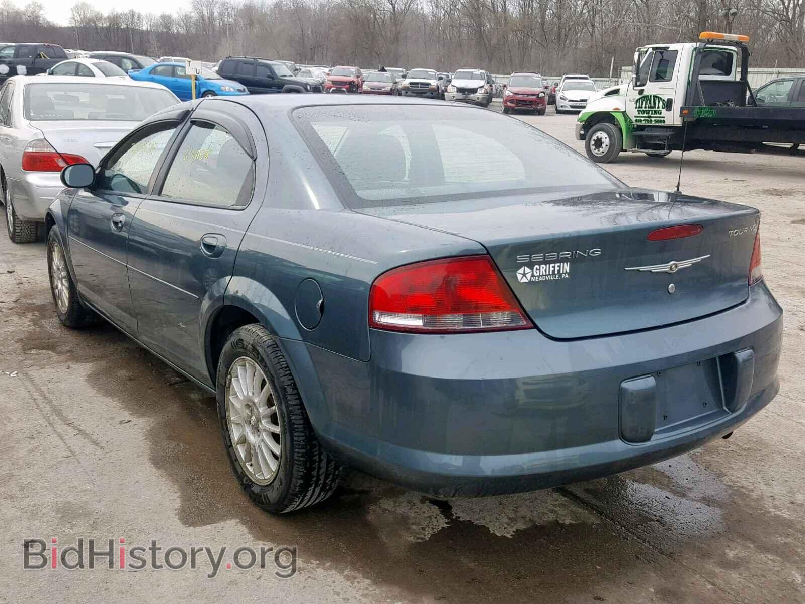 2006 CHRYSLER SEBRING - VIN: 1C3EL56R86N125439 - Фото 3