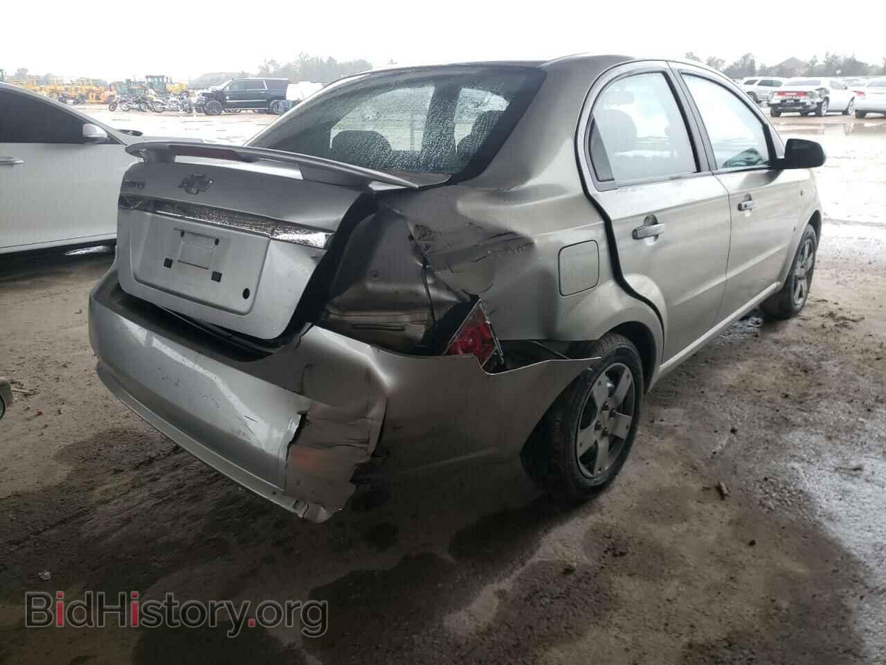 2007 CHEVROLET AVEO - VIN: KL1TD56637B131973 - Фото 4