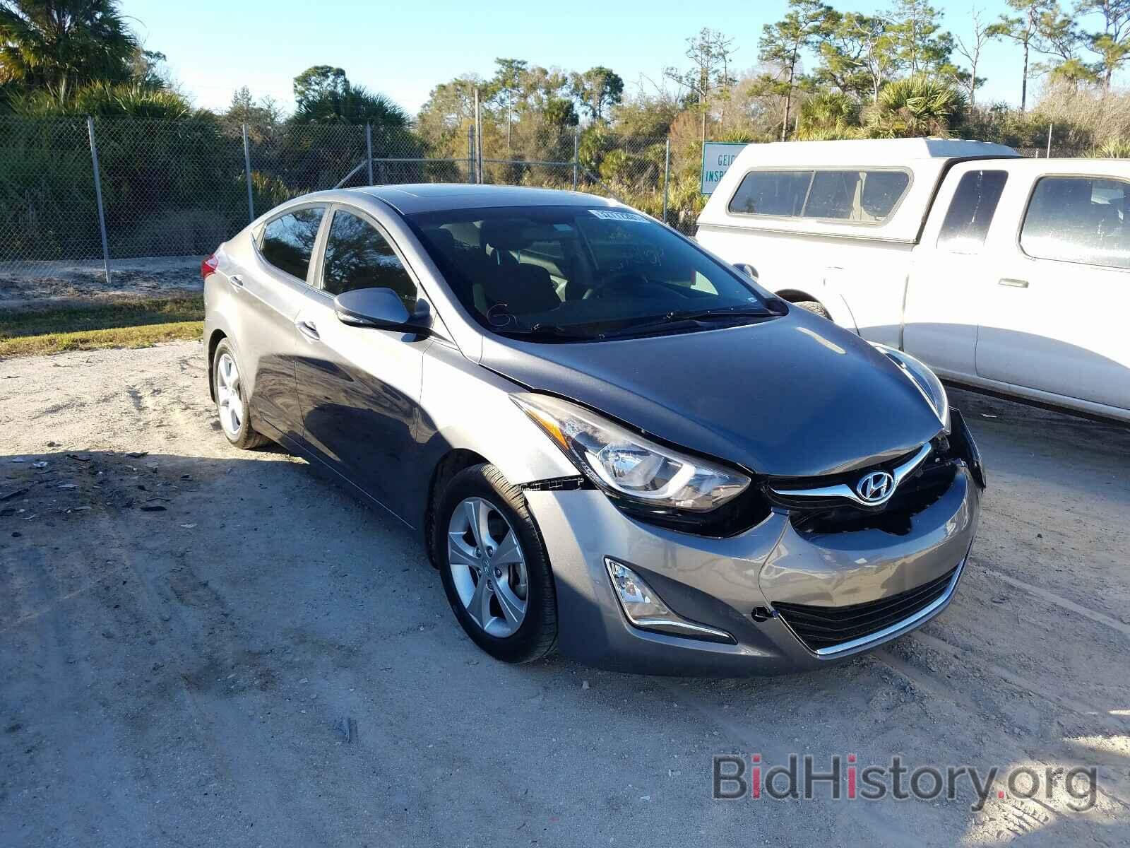 Photo KMHDH4AE6GU583006 - HYUNDAI ELANTRA 2016