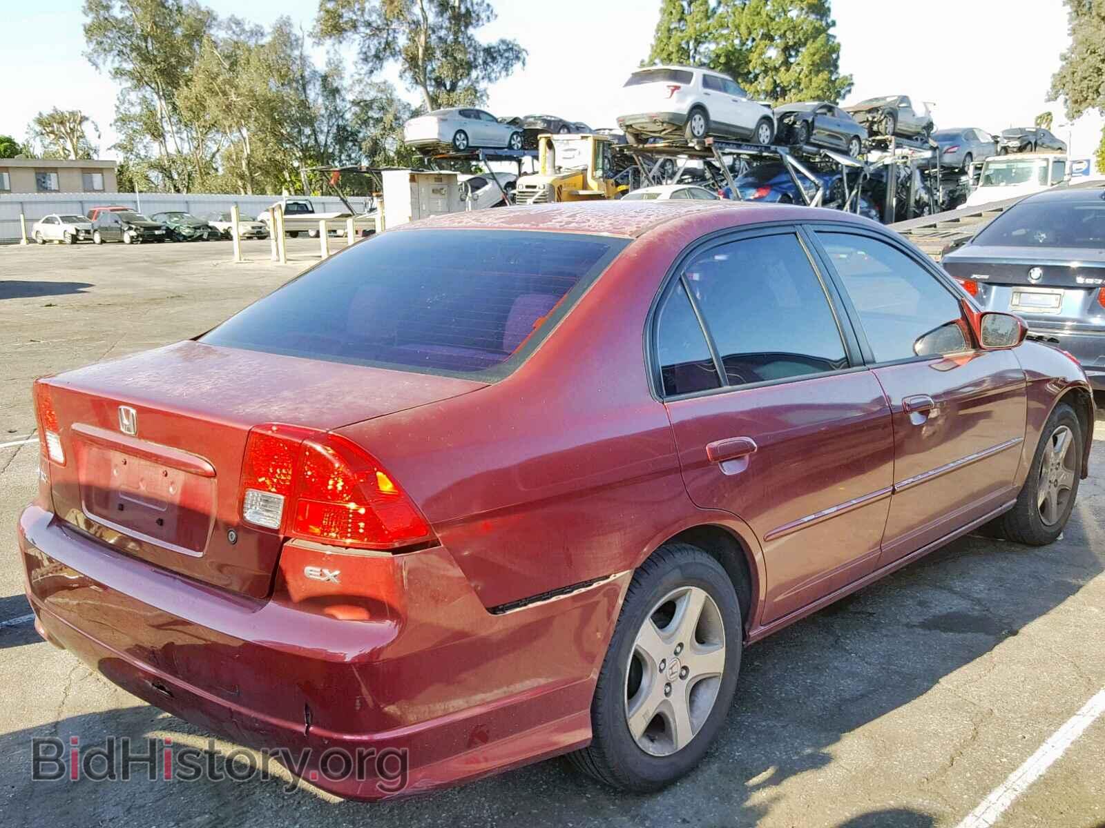 2005 HONDA CIVIC - VIN: 2HGES26705H531672 - Фото 4
