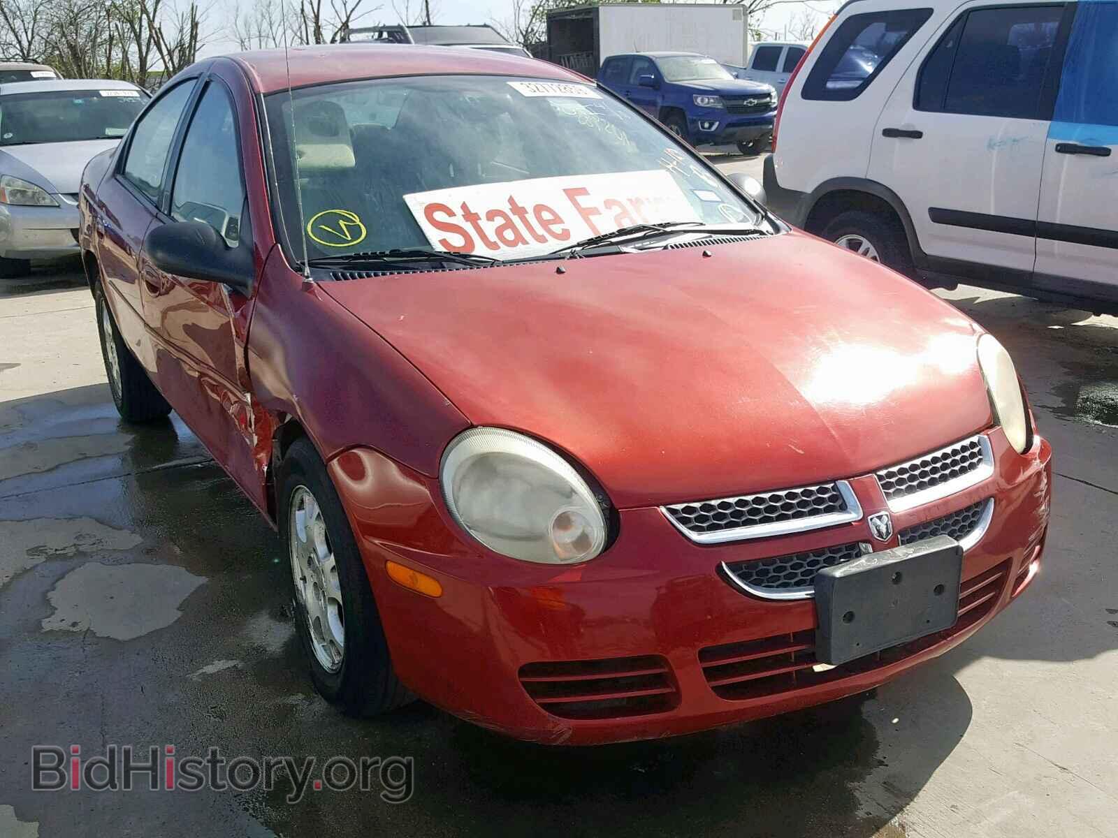 Фотография 1B3ES56C05D228273 - DODGE NEON 2005