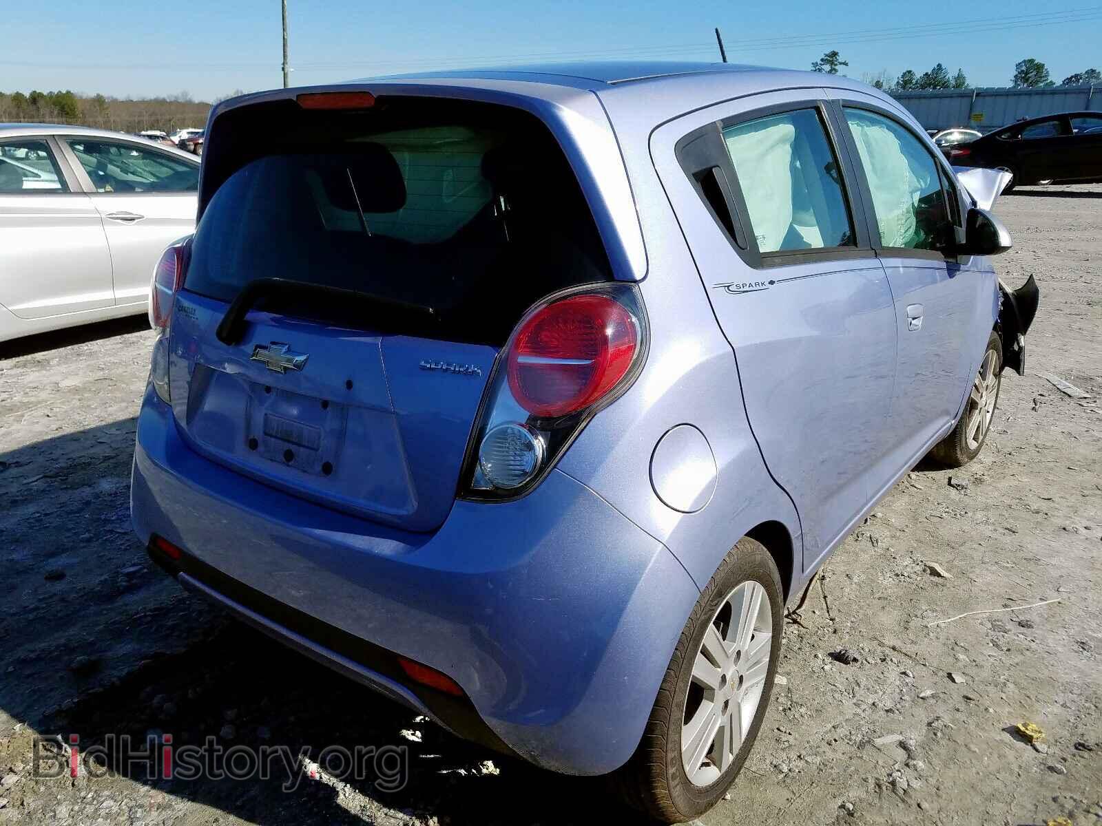 2014 CHEVROLET SPARK - VIN: KL8CB6S97EC552177 - Фото 4